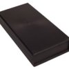 Z-37 Obudowa z tworzywa Z37 wymiary: 258x128x47mm - pełna - czarna - polistyren