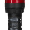 Kontrolka 110V ac/dc Czerwony RS PRO średnica wycięcia 22mm Montaż panelowy