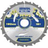 Piła Irwin tarczowa WeldTec do drewna 190mm/18T 1897382