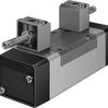 Zawór elektromagnetyczny Festo 5/3 zamknięte ISO 5599-1 Elektryczny 10 bar 5 portowy MFH
