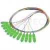 Pigtail światłowodowy FO SM SC/APC 9/125 OS2 Semi Tight bezhalogenowy LSOH 2m 12szt LANBERG