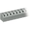 WAGO 250-602 2 Pole 7.5mm 17.5A 45° Push Button PCB Terminal Block Grey