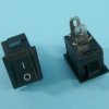 KCD5-101 2A/250V MINI BLACK 2-PIN/2-POZ