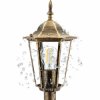Lampa Ogrodowa Zewnętrzny E27 Niski SŁUPEK LATARNIA 1m Patyna BELLIS LUMILED