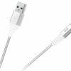 KABEL USB C REBEL 1M BIALY