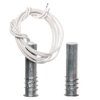Czujka kontaktronowa systemu alarmowego wpuszczana magnetyczna z rezystorem 1,1 kOhm metalowa K-3 2E