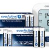 Baterie everActive Pro Alkaline 700szt LR6 / AA, 700szt LR03 / AAA + Ciśnieniomierz Omron M2 Essential