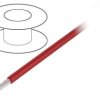 3049-RD005 Przewód na rolce 30,5m linka Cu 26AWG PVC czerwony 300V