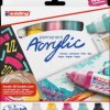 4-5400-5 Acrylic marker, 3D Double Liner, assorted, pack of 5