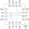28 Gbps, AND/NAND/OR/NOR Gate with Programmable Output Voltage