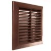 Kratka wentylacyjna 137x137mm brązowa T40BR