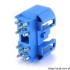 D4S10V-40MA5-C Twin Straight PCB Plug Blue THT ROSENBERGE