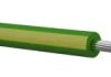 PVC-switching strand, LiYv, 1.5 mm², 30 x 0.25 mm, green/yellow, outer Ø 2.6 mm, 060115028