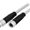 Złącze M8 męsko-żeńskie proste 2m 3pin 21348081380020