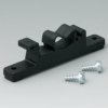 Fastening parts, PA, black, for DIN rail, B1300019