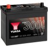 Yuasa YBX3057 Car Battery 45Ah T1/T3 Pin Type 1 piece