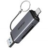 CZYTNIK KART 2W1 USB-C-USB-A 3.0 DO SD M