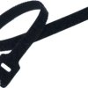 Cable tie, releasable, PP, (L x W) 200 x 7 mm, black, 11-KK13200FRT-10