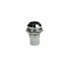 Oprawka LED 10mm AC10 metal wypukła / 00792