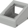 ABS enclosure, (L x W x H) 199 x 157.5 x 120 mm, light gray, IP40, 45320185