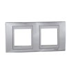 UNICA TOP Ramka 2 podwójna pozioma chrom MGU66.004.010 SCHNEIDER ELECTRIC