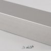 Aluminum enclosure, (L x W x H) 305 x 76 x 56 mm, natural, IP32, 1411WU