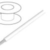 Przewód Hookup Wire Linka Cu 32Awg Ptfe Biały 250V 30,5M 2840/7 Wh005