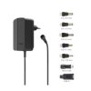 Zasilacz wtyczkowy Uwy 3 → 12V Iwy 2.25A 27W, typ wtyczki: Wtyk europejski