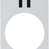 Label, for control and signal devices, ZB2BY4952