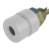Złącze żeńskie laboratoryjne złącze żeńskie do wbudowania pionowego Średnica pina: 4 mm biały Hirschmann Test & Measurem