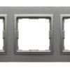 VENA2 Ramka potrójna aluminium 524083