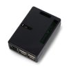 Obudowa Raspberry Pi Model 3B+/3B/2B Cube - czarna