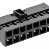 Obudowa złącza 16-pinowe 2-rzędowe raster: 2mm Amphenol Communications Solutions Montaż na kablu Minitek Pwr Złącza