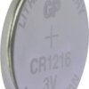 GP GPCR1216 Ogniwo guzikowe CR 1216 litowe 3 V 1 szt.