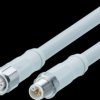 Sensor actuator cable, M12 cable plug, straight, L to M12 cable socket, straight, L, 5 pole/5 pole, 0.5 m, mPPE, gray, 16 A, EVF