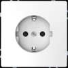 MEG2300-6035 Earthing contact outlet, lotus white, System Design