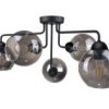 Lampa Sufitowa Nowoczesna 5Xe27 Cosmo Black