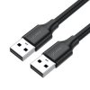 Kabel USB 2.0 A-A UGREEN US102 0.25m (czarny)