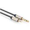 Kabel Ugreen Av127 10625 Audio Trs Mini Jack 3,5Mm / Jack 6,35Mm 1M - Szary