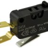 Miniature snap-action switche, On-On, plug-in connection, pin plunger, 1 N, 16 (4) A/250 VAC, 10 (3) A/400 VAC, IP40