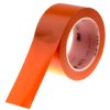Taśma drogowa szerokość 50mm Pomarańczowy Taśma do wyznaczania ciągów komunikacyjnych 3M +77°C PVC grubość 0.14mm