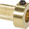 mosiądz Wkładka sprzęgu Średnica otworu: 6 mm (Ø x D) 13 mm x 15 mm