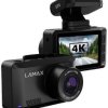 Lamax T10 Kamera samochodowa z GPS Kąt widzenia w poziomie=170 ° Wyświetlanie danych w wideo, G-Sensor, WDR, Nagrywanie