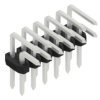 Pin header, 12 pole, pitch 2 mm, angled, black, SLY404112Z