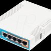 RB962UIGS-5HACT2HNT hAP ac, 720 MHz CPU, 128 MB RAM, 5x Gigabit LAN, 2.4 Ghz 802.11b
