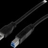 USB3CAB1M USB 3.0 Cable, A Male to B Male, 1 m