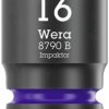 Wera 8790 B Impaktor 05005507001 zewnętrzny sześciokąt Nasadka 16 mm 1 szt. 3/8