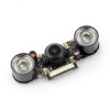 Kamera RpiCam OV5647 5MPx - nocna rybie oko 160° - dla Raspberry Pi