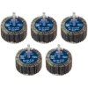 Sealey FW6030805 60 x 30mm Abrasive Flap Wheel on 6mm Shaft 80Grit - Pack of 5