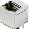 Socket, RJ45, 8 pole, solder connection, 2461070000